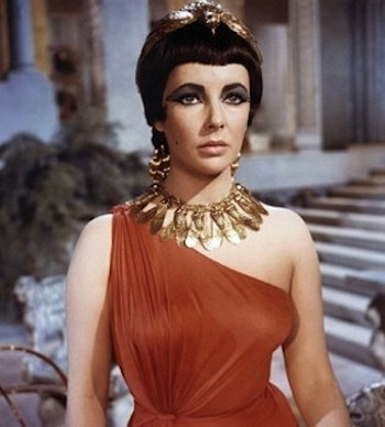 Elizabeth Taylor as Cleopatra