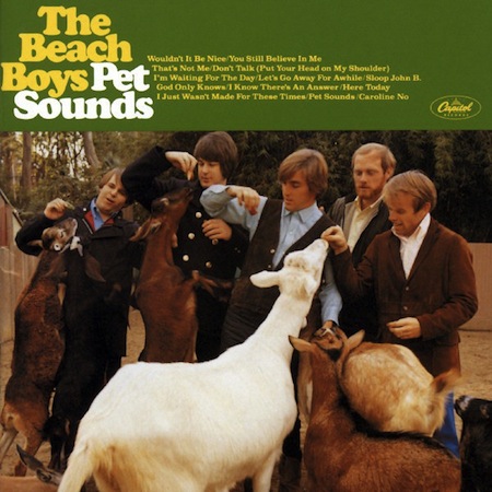 The Beach Boys 'Pet Sounds' Record Cover