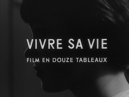 Vivre Sa Vie Movie Title Jean-Luc Godard Anna Karina