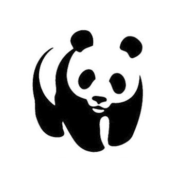 World Wildlife Fund Panda Bear Logo Company Symbol
