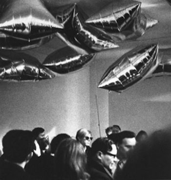 Warhol Silver Pillows Installation